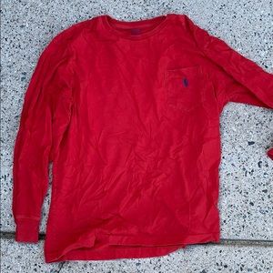 Men’s polo long sleeve shirt